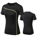 Slim Fit Female Gym Shirt