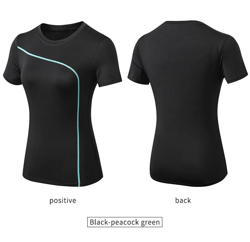 Slim Fit Female Gym Shirt