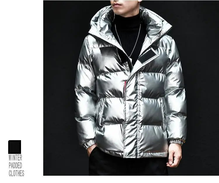 Men's Parkas Thicken Outerwear Jacket