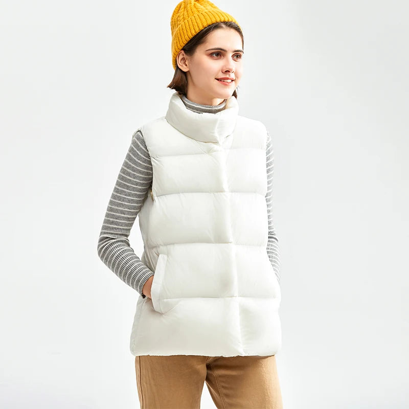 Women Sleeveless Down Puffer Vest