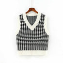 Loose Knitted Women Sweater Vest