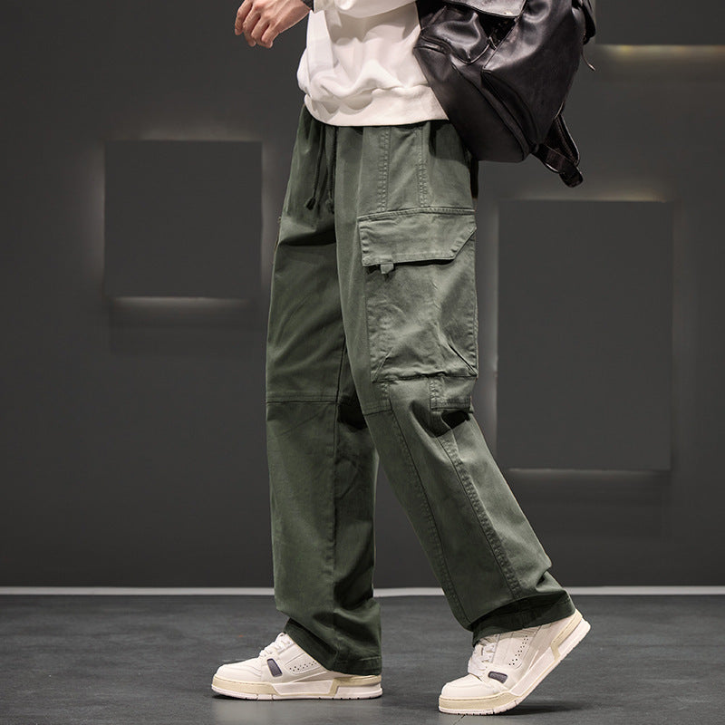 Men's Straight Loose Oversized Cargo Pants