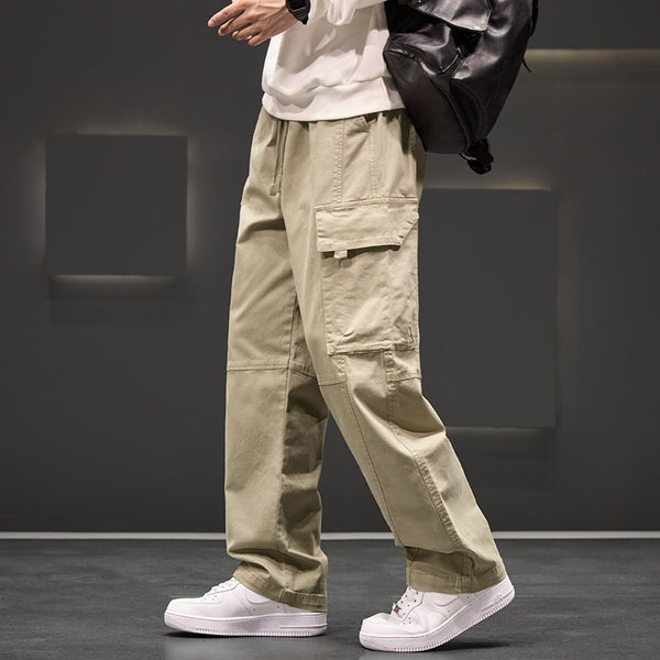 Men's Straight Loose Oversized Cargo Pants