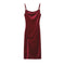 Women’s Slim Fit Split Strap Dress