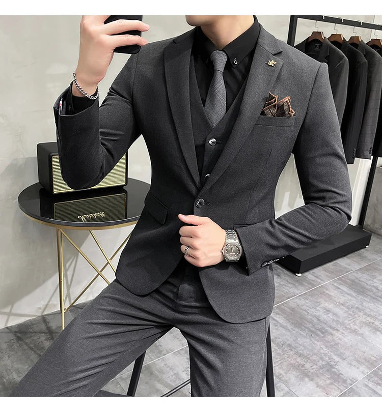 Men's Casual Business Suit