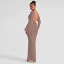 Women's high stretch Bodycon Long Dress