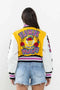 Women's Retro bomber jacket