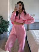 Women's Thick Fleece Tracksuit.