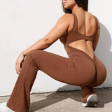 Women Backless Jumpsuit