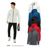 Men and Women Cotton hooded zippered training Jacket