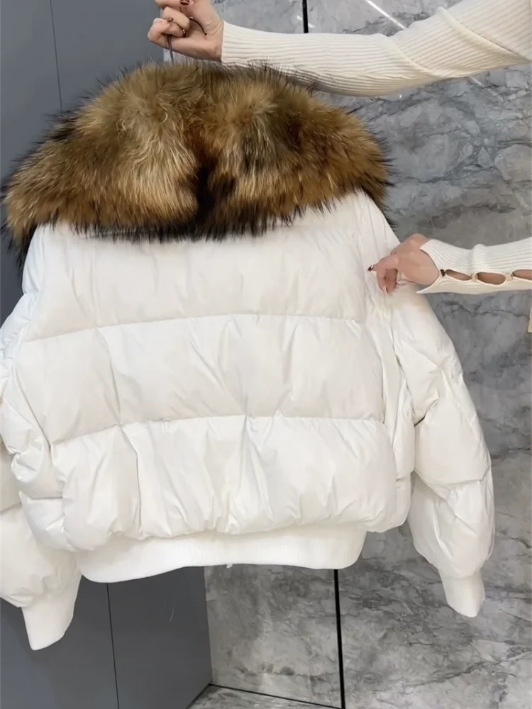 Faux Fur Winter Puffer jacket