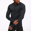 Men's Long Sleeved Quick Drying Tight Active Shirt