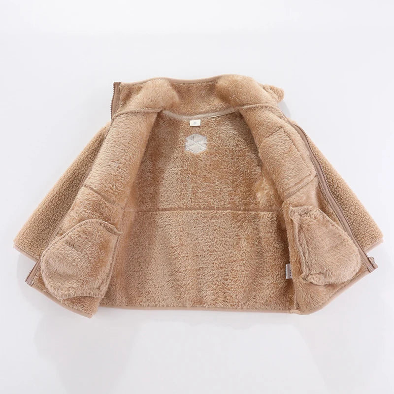 Kids Winter Warm Fleece Jacket