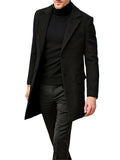 Men’s Casual Woollen Coat