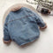 Boys Denim Plus Cashmere Jacket