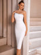 Women's Strapless Bodycon Bandage Dress