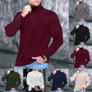 Men’s Knitted Turtleneck Long Sleeve