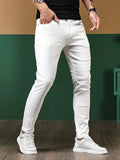 Men's Zipper Stretch Jeans