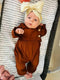 Baby Girl Long-sleeve Jumpsuit Romper