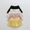 Girls Soft Pleated Skirt with short Legging