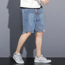 Men's Denim Loose Shorts