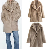 Faux Fur Women's Coat