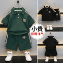 Boys Polo T-shirt & Shorts Co-Ord