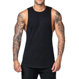 Men's Sleeveless Solid Colour Tank Top