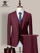 Mens Suit Three-piece