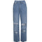 Women's High Waisted Ripped Jeans