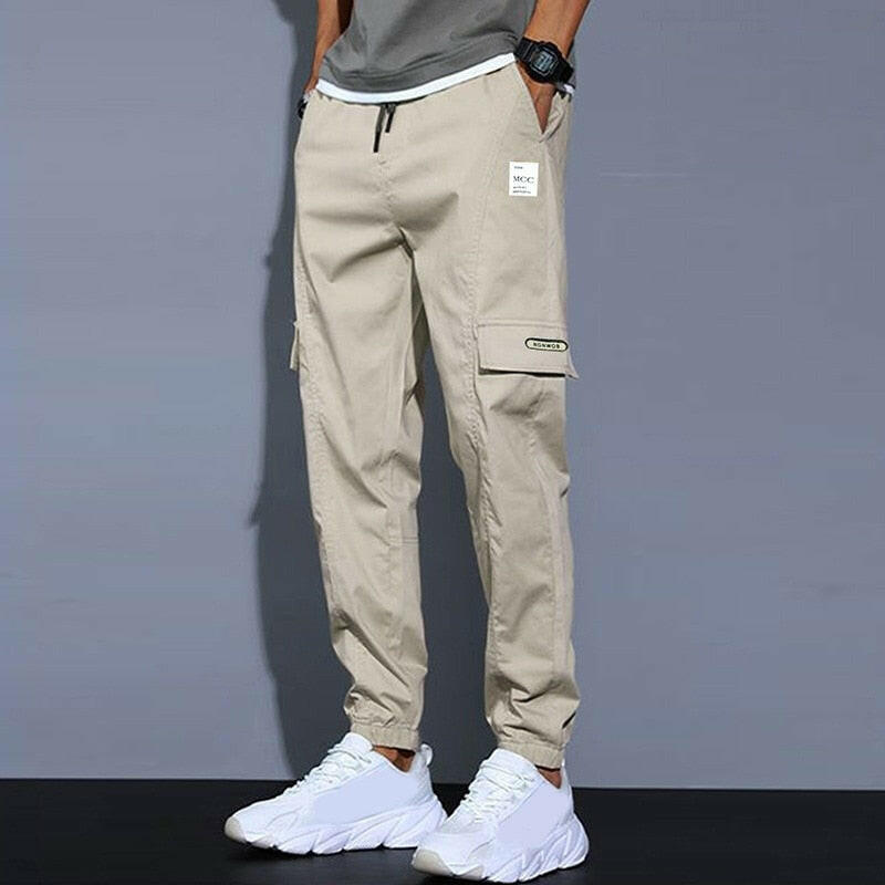 Men Joggers Cargo Pants with Multi-pocket