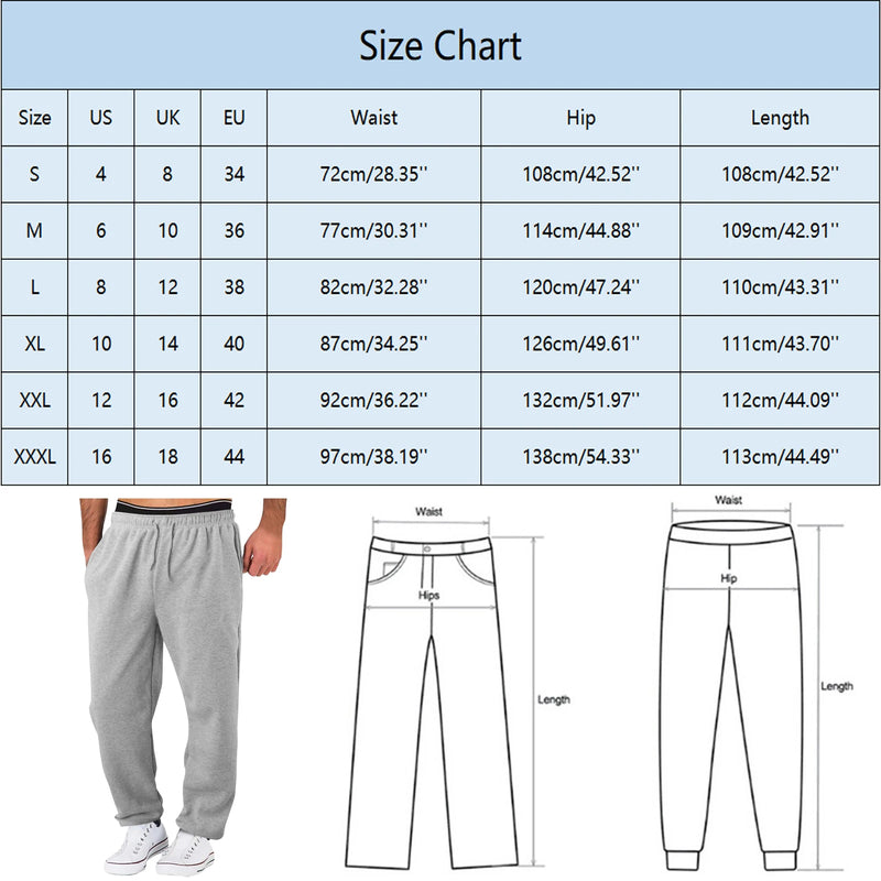 Men's Fleece Lined Sweatpants