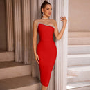 Women's Strapless Bodycon Bandage Dress