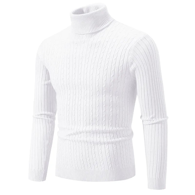 Knitted Warm Casual Turtleneck Sweater