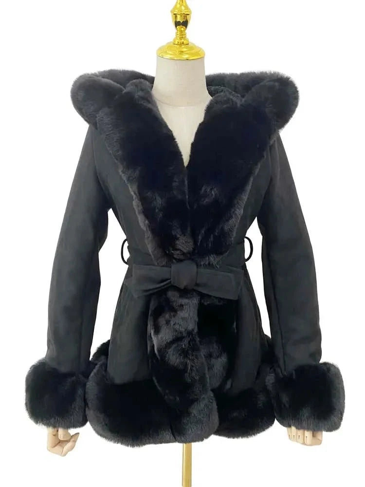Furry Hood Coat