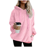 Women’s Long Sleeve Fleece Hooded