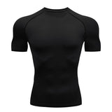 Men Compression Short Sleeve Sport Top