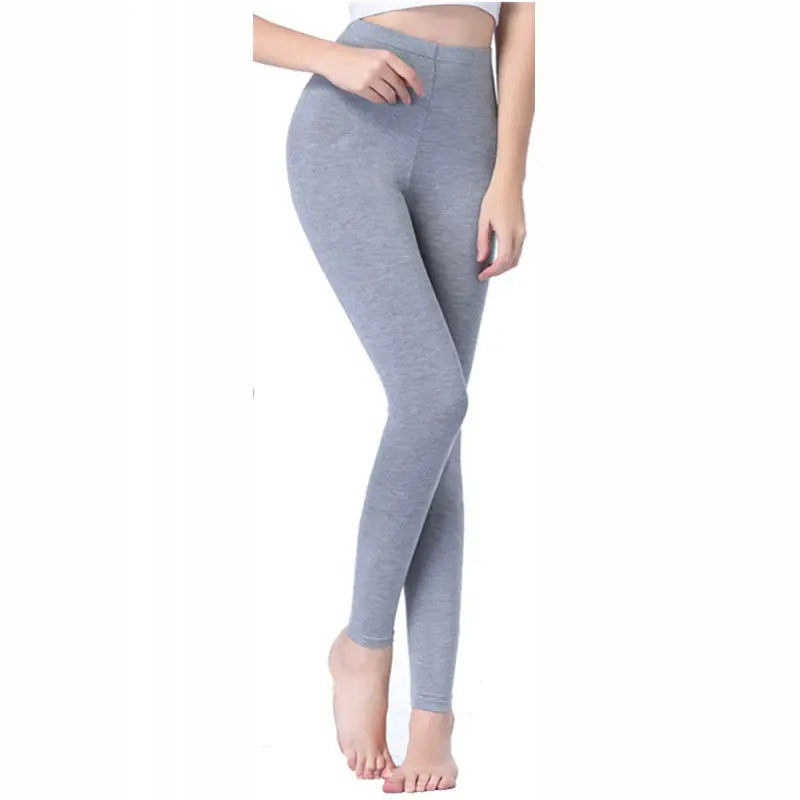 Women's Elastic Leggings Trousers