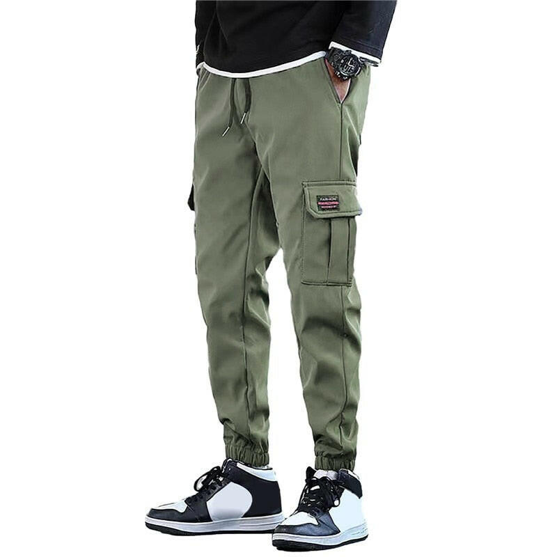 Men Joggers Cargo Pants with Multi-pocket