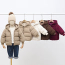 Kids Hooded Thick Outerwear Warm Jacket