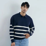 Men Striped Sweater