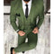 Olive Green Lapel Blazer