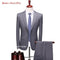 Mens Suit Three-piece