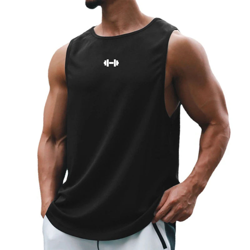 Men’s Quick-Drying Loose Gym Tank Top