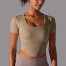 Women’s Seamless Short Sleeve Quick-drying T-Shirts