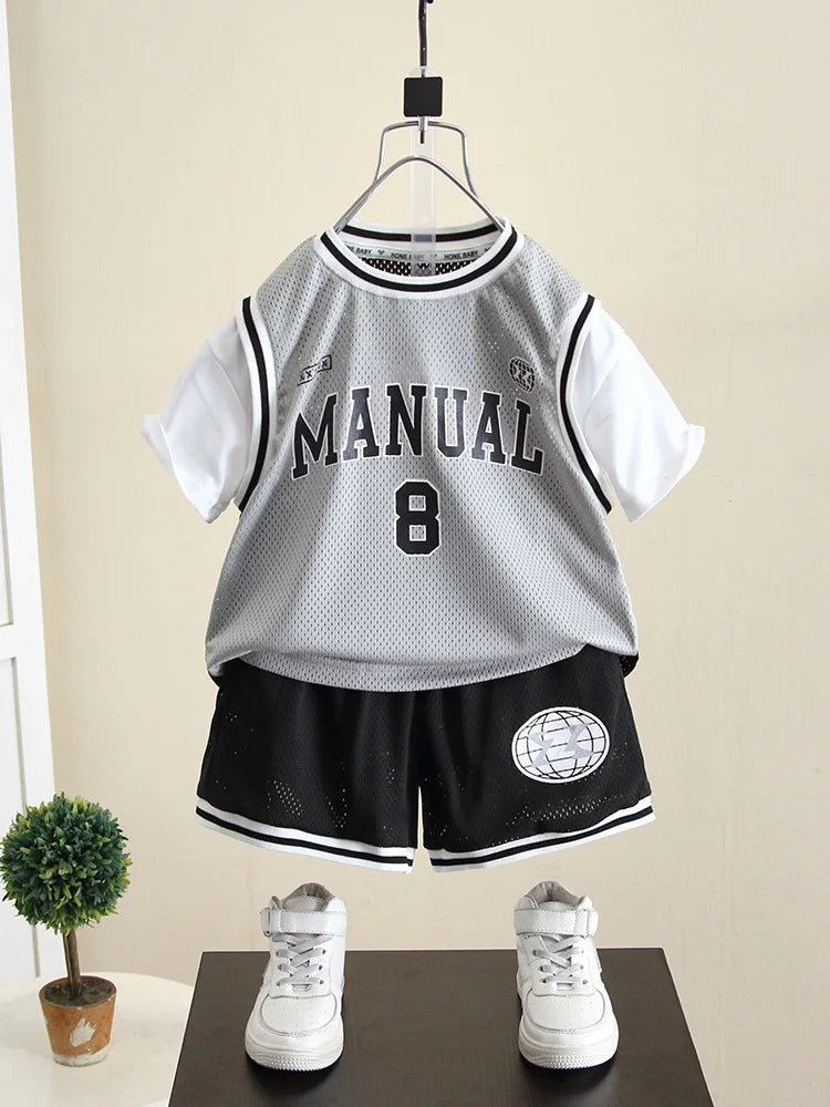 Boys T-Shirts And Shorts Co-Ord