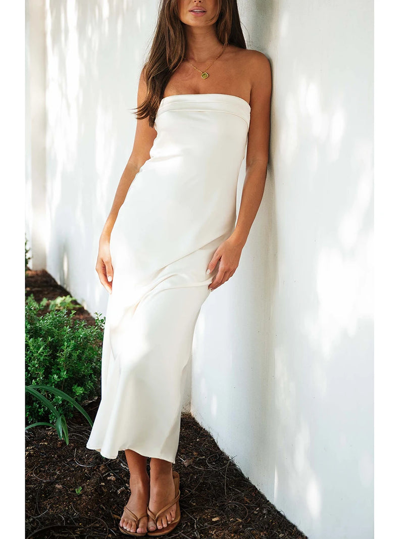 Women's Off Shoulder Tube Dress