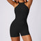 Women’s Backless Sports Short Romper