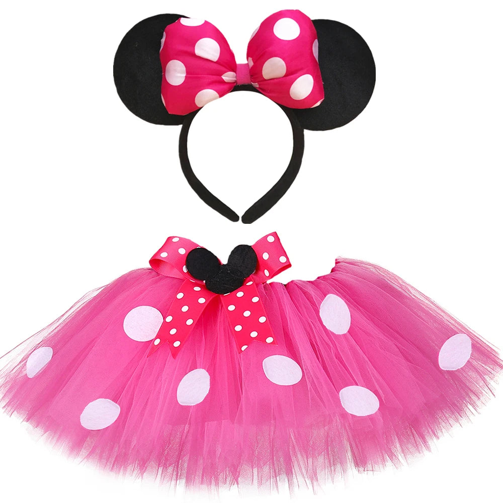 Minnie Tutu Skirt And Hairband