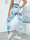 Women Tie Dye Seamless Legging